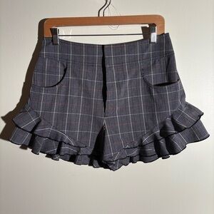 Derek Lam 10 Crosby Ruffle Shorts